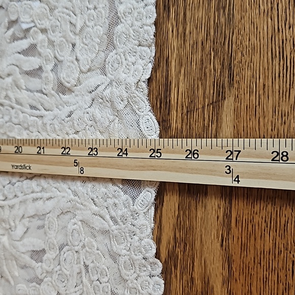 Buffalo David Bitton See Through Crochet Lace Mesh Top - Picture 11 of 12